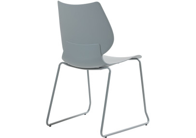 Ensemble de 4 chaises Houma gris