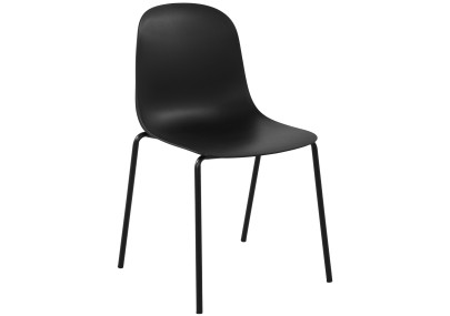 Chaise Hardin, noire