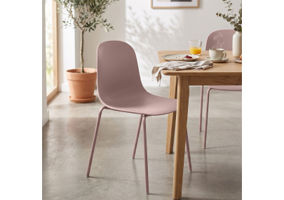 Chaise Hardin, rose