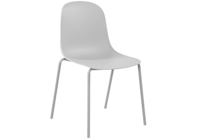 Fauteuil Hardin, gris clair