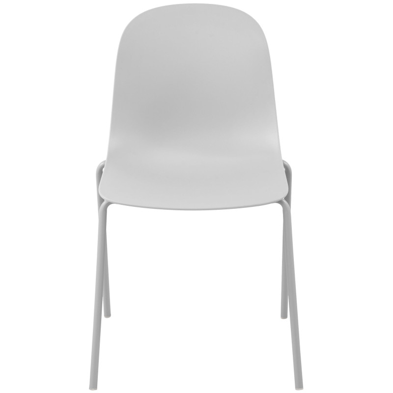 Chaise Hardin gris clair