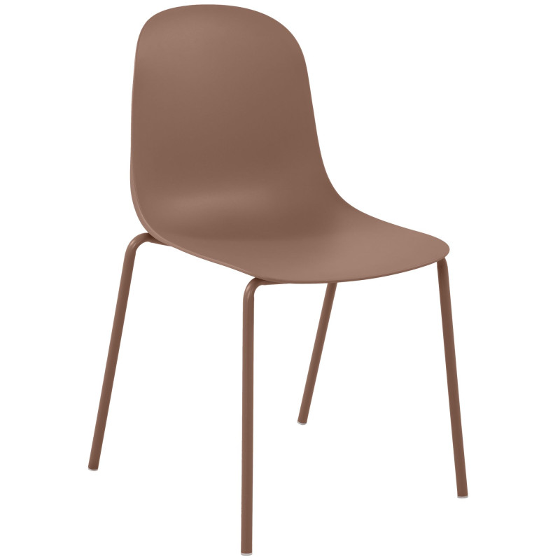 Chaise Hardin, terre cuite