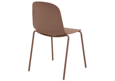 Chaise Hardin, terre cuite