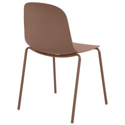 Chaise Hardin, terre cuite