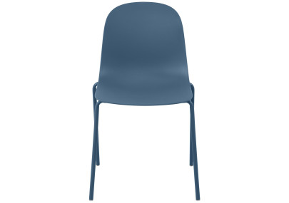 Ensemble de 4 chaises Hardin bleu
