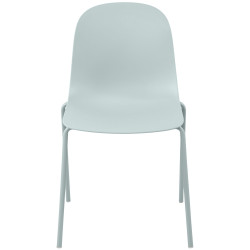 Ensemble de 4 chaises Hardin turquoise