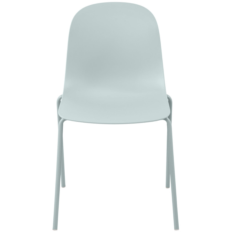 Ensemble de 4 chaises Hardin turquoise