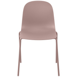 Ensemble de 4 chaises Hardin rose