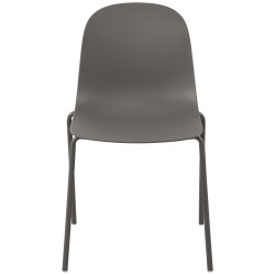 Ensemble de 4 chaises Hardin taupe