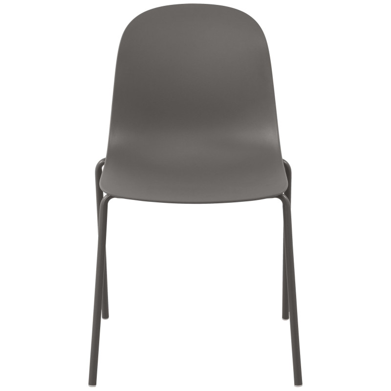 Ensemble de 4 chaises Hardin taupe