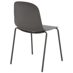 Ensemble de 4 chaises Hardin taupe