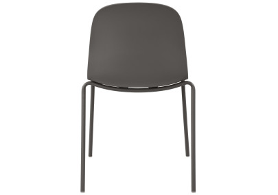 Ensemble de 4 chaises Hardin taupe