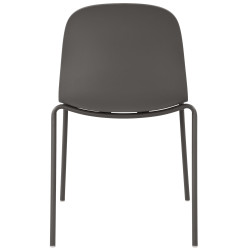 Ensemble de 4 chaises Hardin taupe