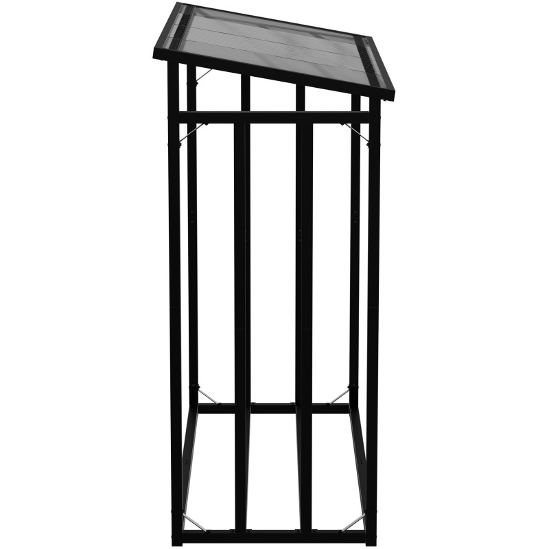 Râtelier à bûches Redford + sac Trondheim noir