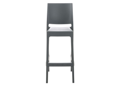 Tabouret de bar Maya gris foncé