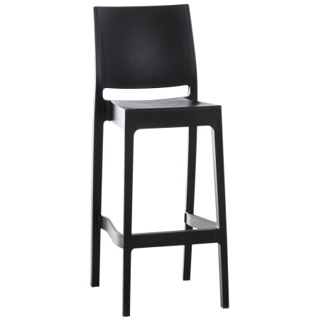 Tabouret de bar Maya noir