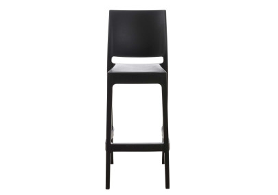 Tabouret de bar noir Maya