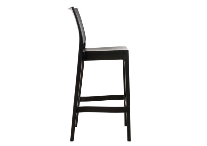 Tabouret de bar noir Maya