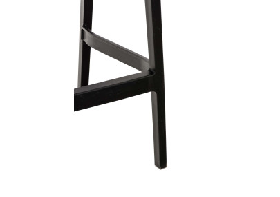 Taburete Apilable Maya Negro