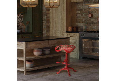 Tabouret de bar Butch rouge