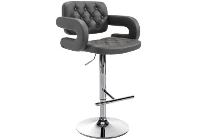 Tabouret de bar Dublin C gris
