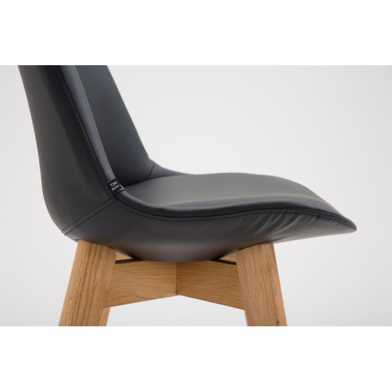 Taburete Cannes Negro,Natural