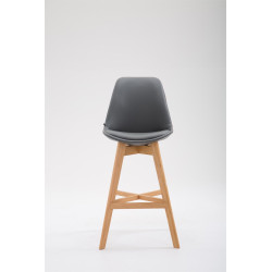 Taburete Cannes Gris,Natural