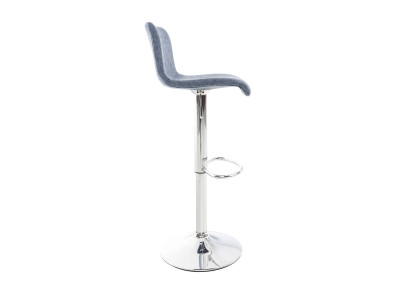 Tabouret de bar Hoover, tissu C, bleu