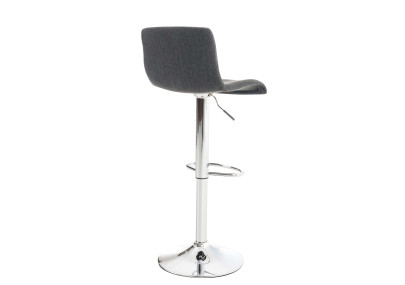 Tabouret de bar Hoover, tissu C, gris foncé