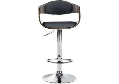 Taburete de bar Kingston Negro/gris