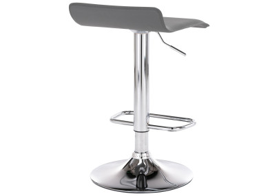 Set De 2 Taburetes Dyn en Cuero PU Gris