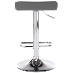 Ensemble de 2 tabourets de bar Dyn gris