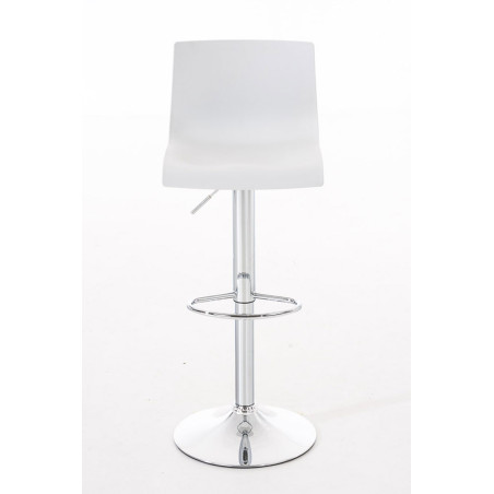 Set 2 Taburetes Hover en Polipropileno Blanco