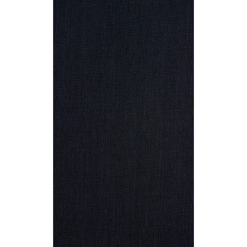 Ensemble de 2 tabourets de bar Grant en tissu noir