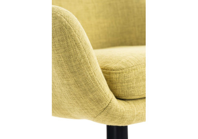 Ensemble de 2 tabourets de bar Grant, tissu vert clair