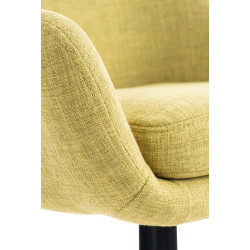 Ensemble de 2 tabourets de bar Grant, tissu vert clair