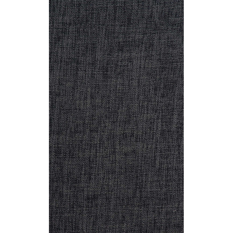 Ensemble de 2 tabourets de bar Grant, tissu, gris foncé