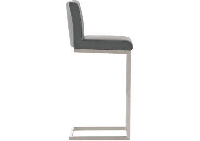 Tabouret de bar gris Paros
