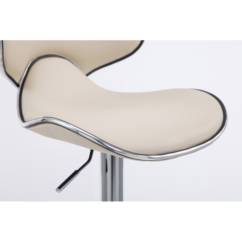 Set De 2 Taburetes Las vegas Crema,Cromado