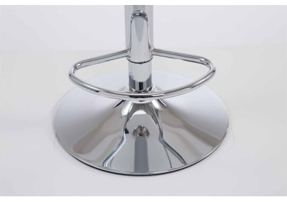 Set 2x Sgabelli LAS VEGAS V2 in similpelle bordeauxrot,cromo