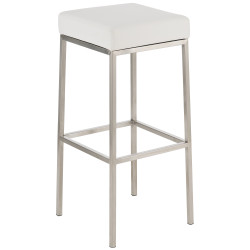Tabouret de bar Montréal E85 blanc