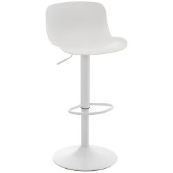 Tabouret de bar Almada blanc