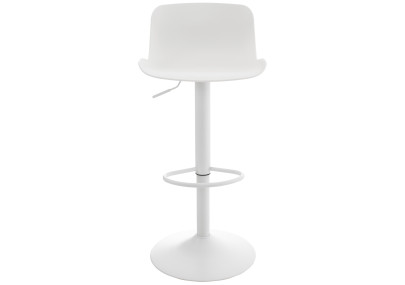 Tabouret de bar Almada blanc