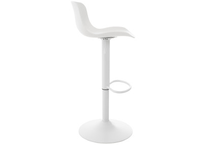 Tabouret de bar Almada blanc