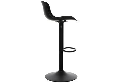 Tabouret de bar noir Almada