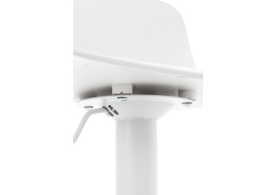 Set 2 Taburetes De Bar Almada Blanco