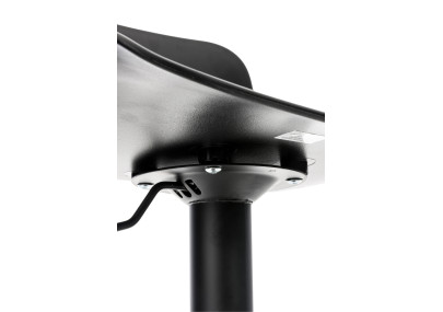 Lot de 2 tabourets de bar Almada, noirs