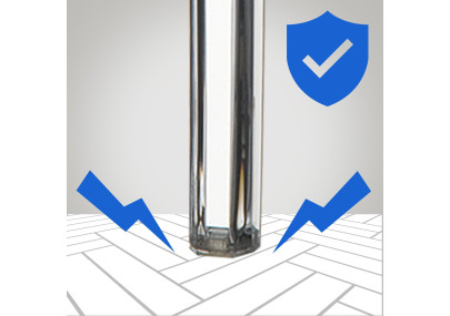 Taburete Fox para Exteriores Transparente