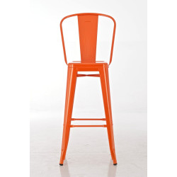 Tabouret de bar Aiden orange
