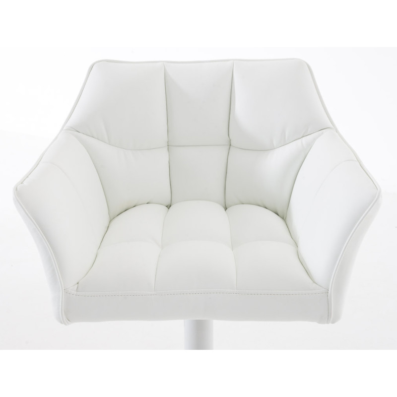 Set De 2 Taburetes De Bar Damaso Blanco,Blanco